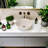 APRESSHUI 13'' Ceramic Oval Bathroom Sink