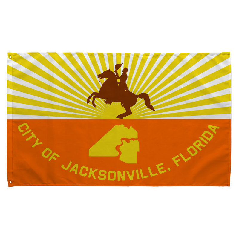 Jacksonville City Flag - Drapeau