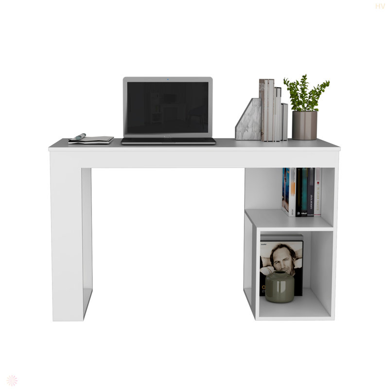 Bureau d'écriture Astana, deux tablettes, H 73,38 po x l 47,27 po x P 19,7 po
