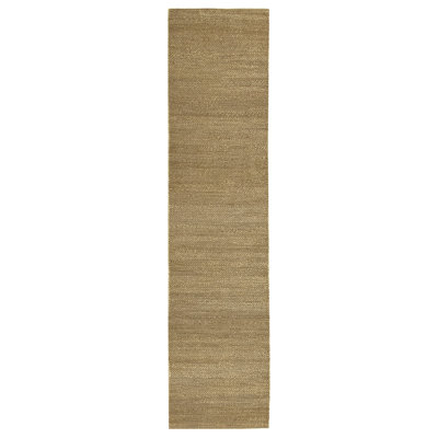 Gaudet Solid Colour Hand Woven Area Rug