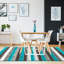 Tapis turquoise Lantanas-221914660