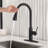 19.7" Stainless Steel Pull Out Sprayer Touch Control Single Handle Kitchen Faucet-99151829