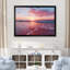 «Beach Cotton Candy Sunset Skies II» - art mural coucher de soleil côtier-1777023661-1777023660