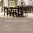 Maven Lane Yves Rustic Rectangular Wooden Dining Table in Weathered Finish-114604238