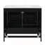 Meuble-lavabo moderne avec rangement avancé et lavabo durable-322738032