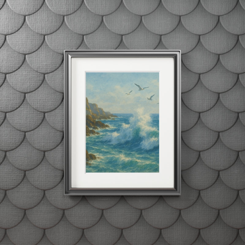 Posters Single Picture Frame Print, 35.56 cm H x 27.94 cm W