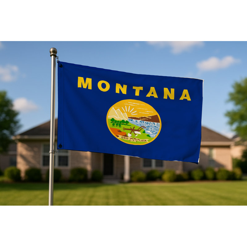 Drapeau de l'État du Montana — Drapeau