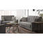Rembourré avec rangement, gris - Polyvalent pour différentes occasions Compartiment de rangement convertible en microfibre