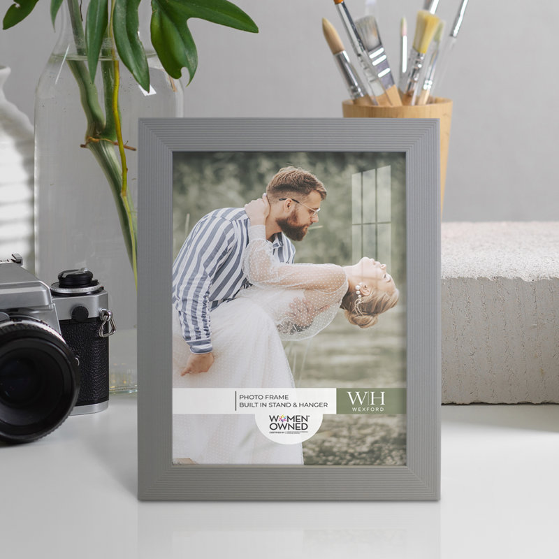 Gray Wood Picture Frame - Set of 8, 6" x 8"