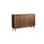 Buffet ajustable en noyer noir
