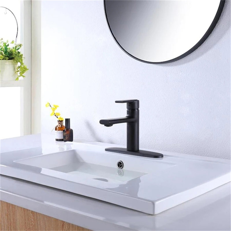 Robinet de lavabo de salle de bain à poignée simple Modern