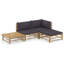 Ensemble de 4 pièces avec coussins Knowlton-111679964