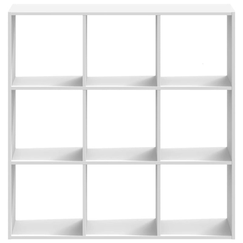 Abdul 102cm H x 102cm W Bookcase, White