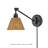 Arti 7.75-in Swing Arm Extendable Single Light Plug-In Sconce with On/Off Switch-70783055