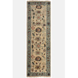 Oriental Area Rug in Beige