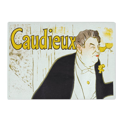 Caudious by Henri De Toulouse-Lautrec Chopping Board