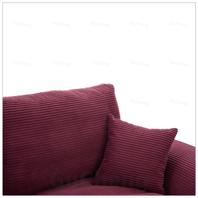 Modular Sectional Sofa Cloud Couch, Comfy Modern Seating with Removable Cushion Covers for Versatile Living Spaces