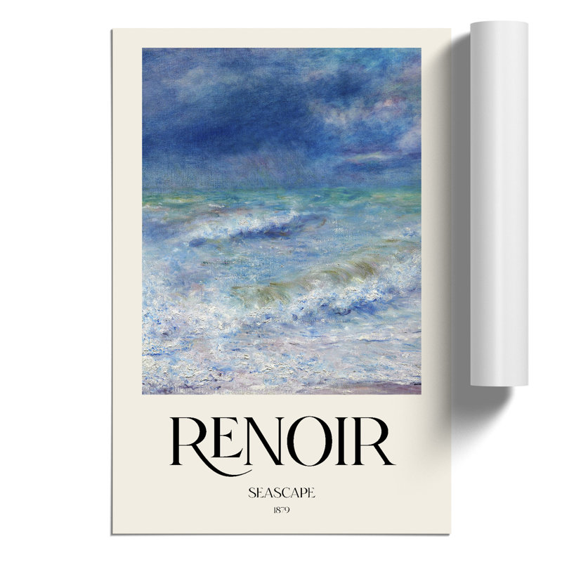 Seascape by Pierre-Auguste Renoir - No Frame Print, 42cm H x 30cm W x 0.1cm D