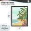 Cadre flottant Palm Shoreline, par Nabeela Rumi-247086326-247086321