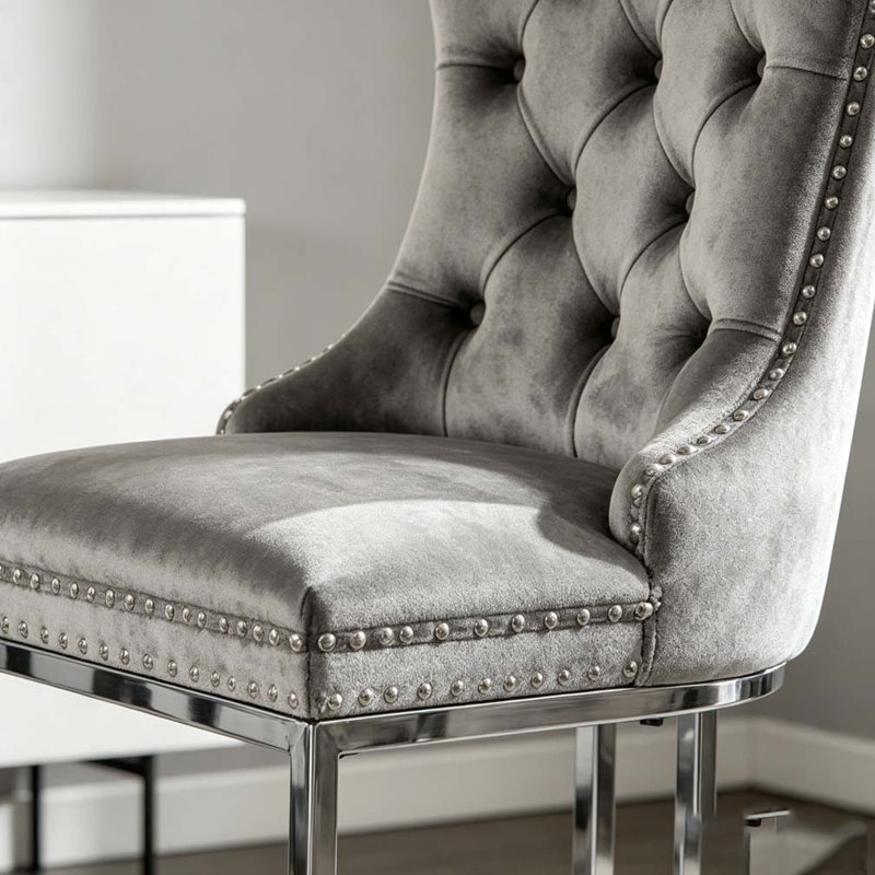 Ensemble de tabourets de bar 26 po, Gris