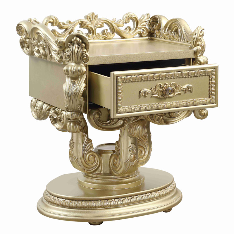 Bernadette NIGHTSTAND finition dorée