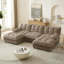 Canapé modulaire en tissu chenille moderne modulaire 3 places avec 2 repose-pieds pour salon-1567482880-1567482910
