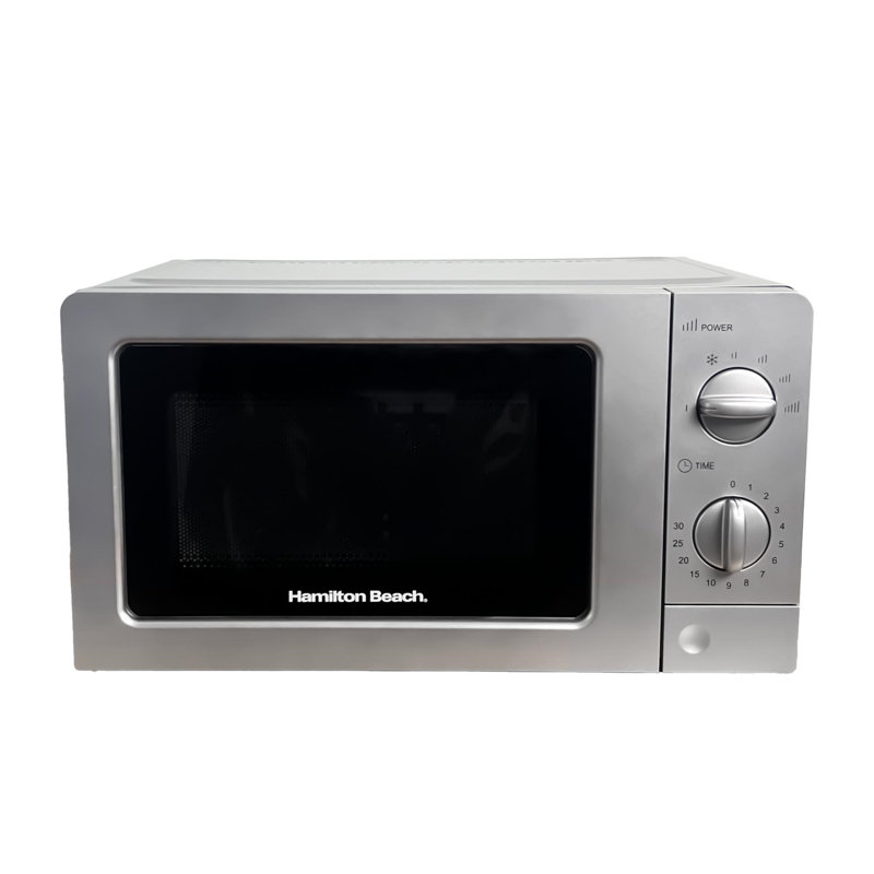 700W 20L Standard Microwave, Silver