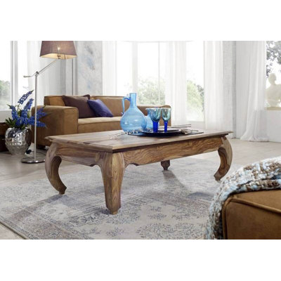 Opium Solid Wood Four Leg Coffee Table