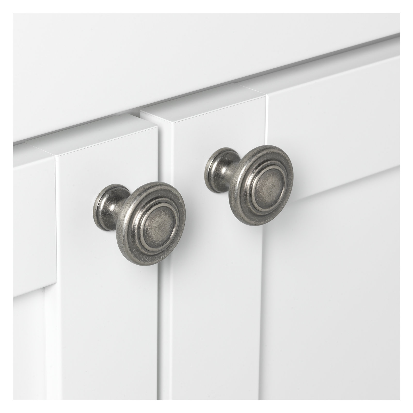 Mushroom Knob Multipack, Weathered Nickel
