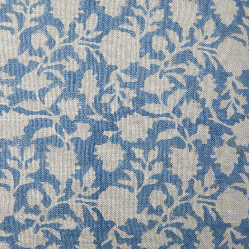 Hedgerow Pillow Cover - 22" x 22", Blue Floral