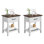 Table de bout avec tiroir, table d'appoint pour le salon