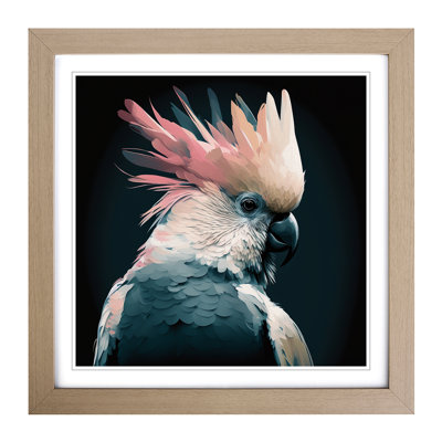 Cockatoo Graphic Art - Framed Print