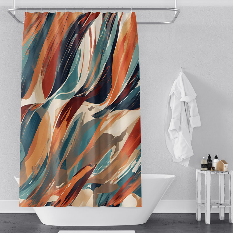 Rideau de douche Genero Abstract, H 72 po x l 70 po