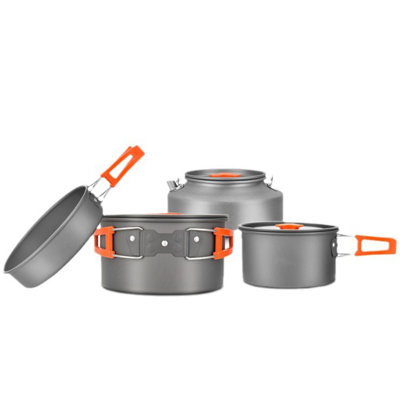 4-piece Outdoor Cookware Set