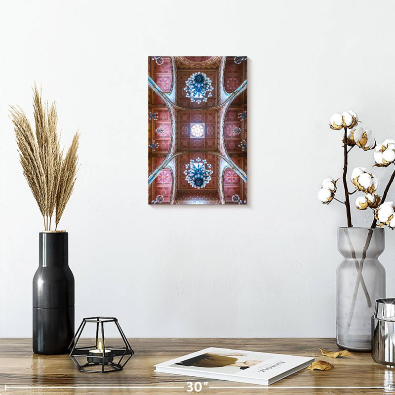 Aime Dohany Street Synagogue, 12" H x 8" W