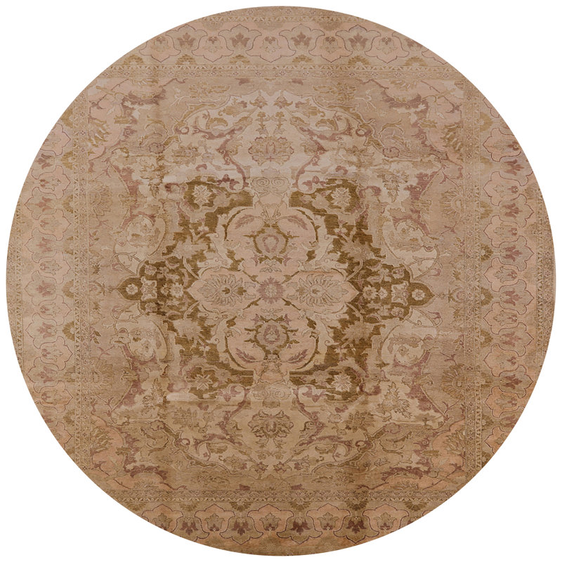 Oriental Indoor Rug, Round 7'