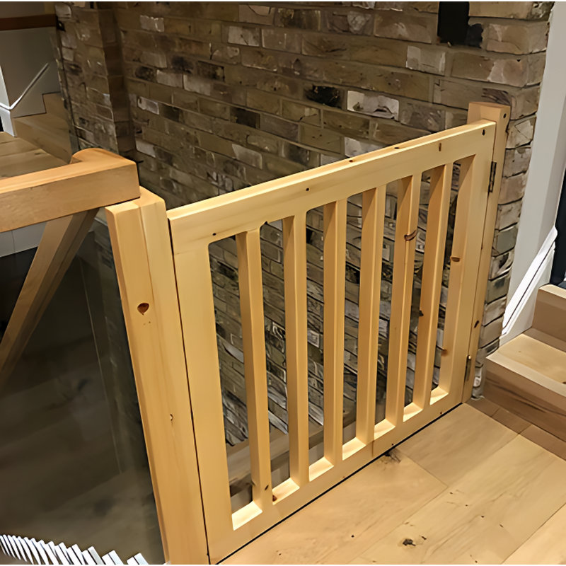 Wood Free Standing Pet Gate