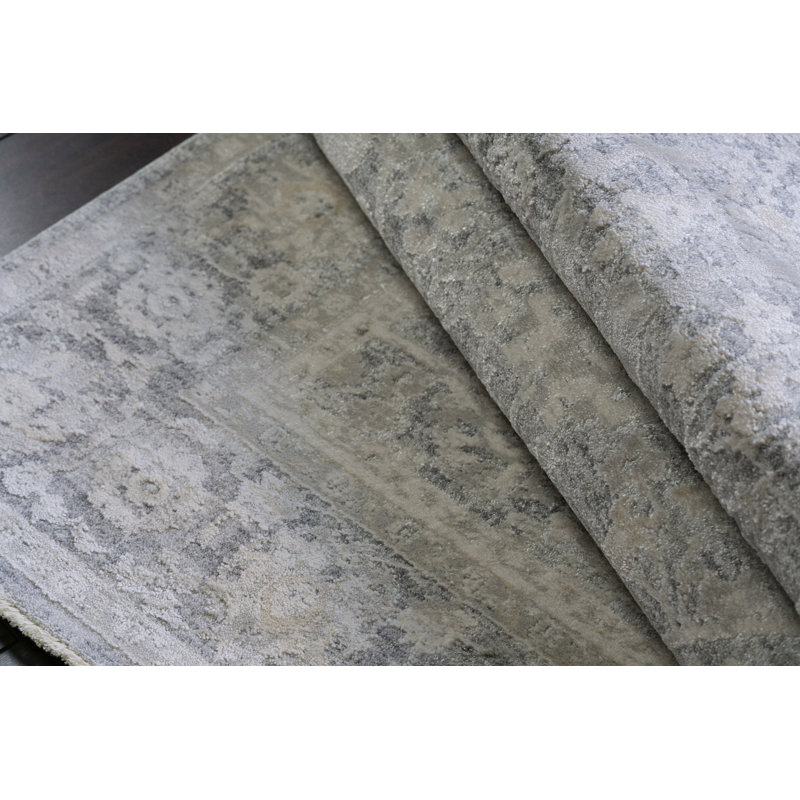 Canyon 15470-910 gris / crème, Rectangle 6 pi 7 po x 9 pi 10 po