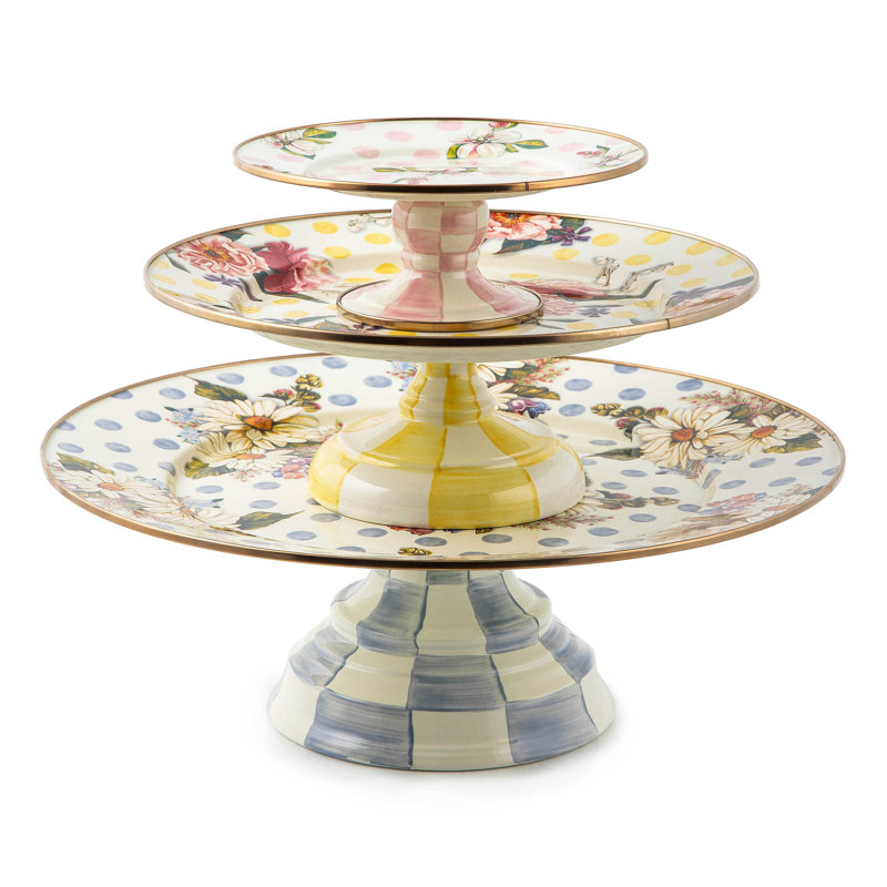 Wildflowers Mini Pedestal Platter