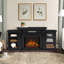 Calie 67'' TV Stand with Fireplace-244409505