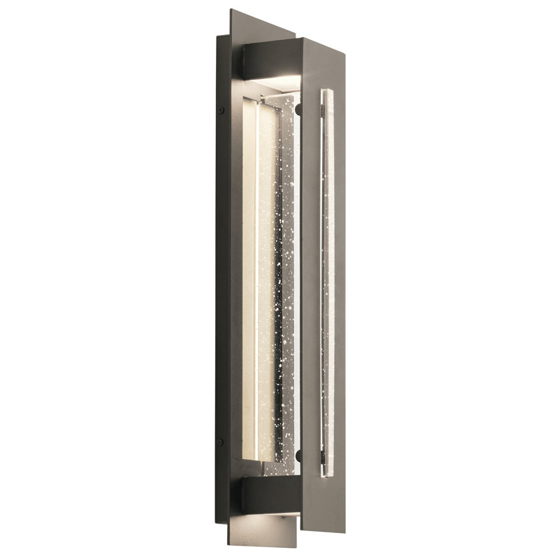 Huang Aluminum LED Wall Light, Olde Bronze