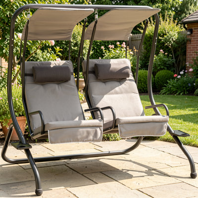 Porch Swing with Canopy