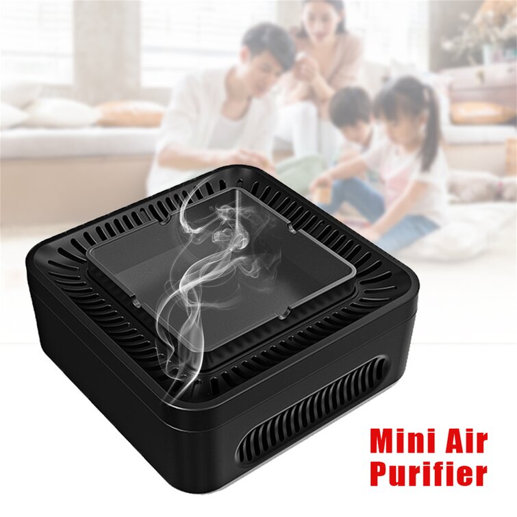 YXSUN Aromatherapy Machine Smokeless Ashtray Portable Grabber Home Filter  Air Purifier