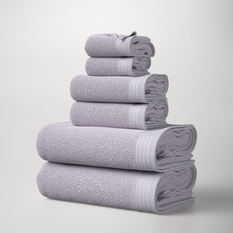 Aryon Cotton Blend Hand Towels (Set of 4) AllModern Color: Dusk