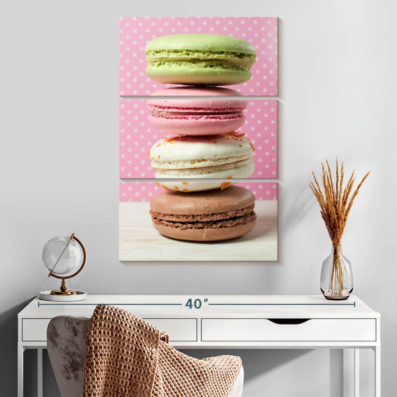 Yarlin Stacked Macarons, 32" H x 20" W