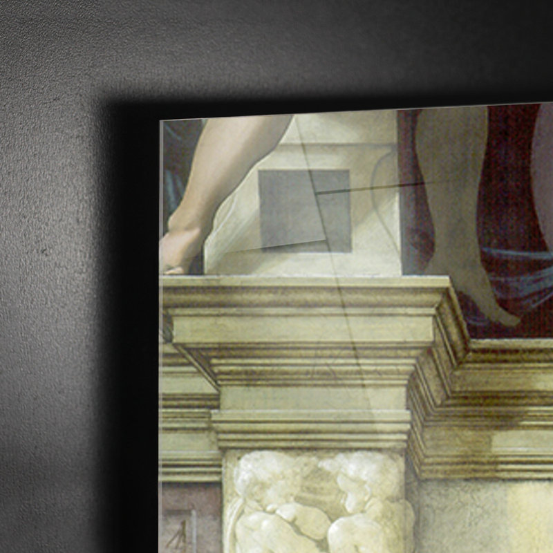 Sibilla Libica by Michelangelo - Rectangle Painting