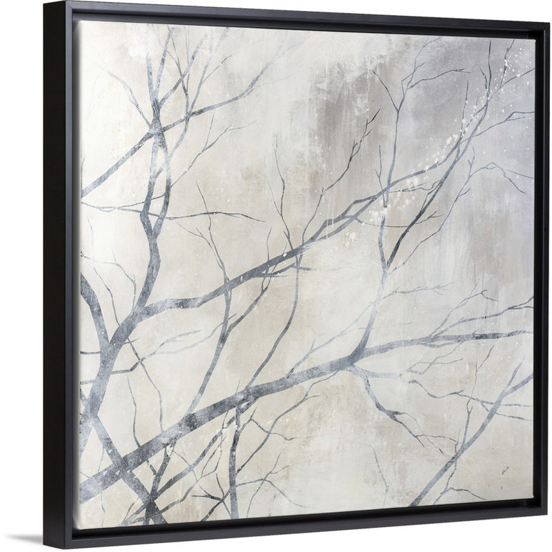 « au-delà de la fenêtre d’appui », peinture sur toile, H 17,7 po x l 17,7 po x P 1,75 po, Cadre flottant noir