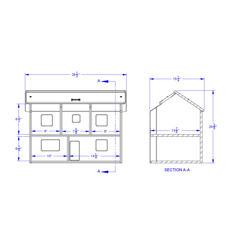 Maison de poupée Jonti-Craft® KYDZ