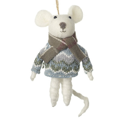 16 cm Felt Shatterproof Hanging Figurine Ornament