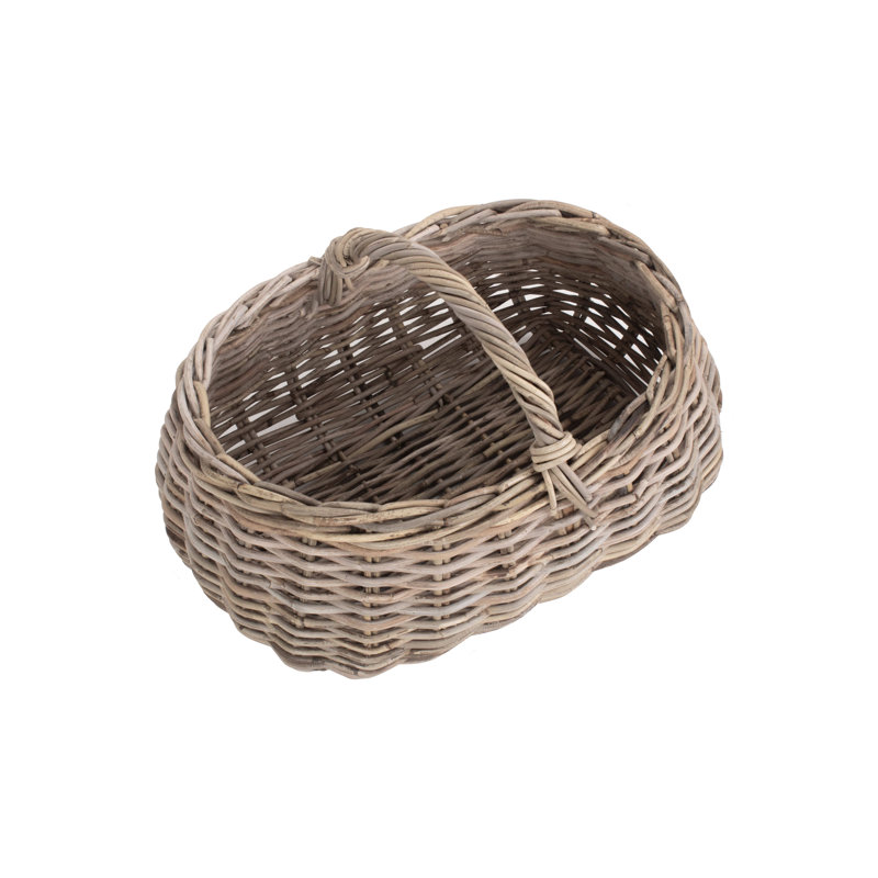 Market Rattan Shopper Basket